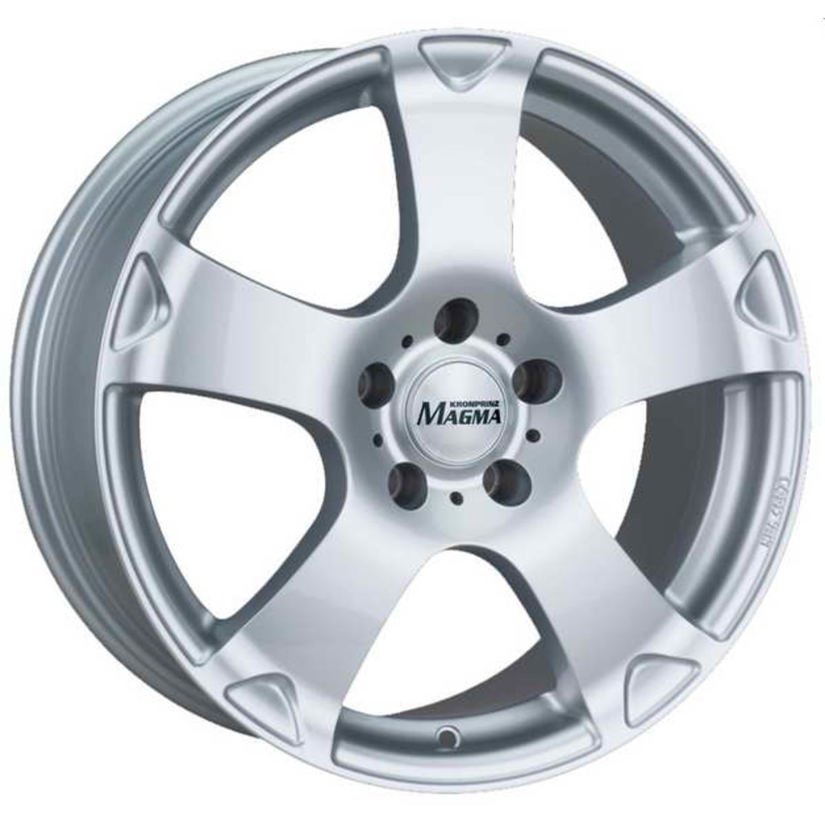 Image of Aluminium velg 17 inch  Seismo 5x108 7,5J ET45, Kleur Zilver