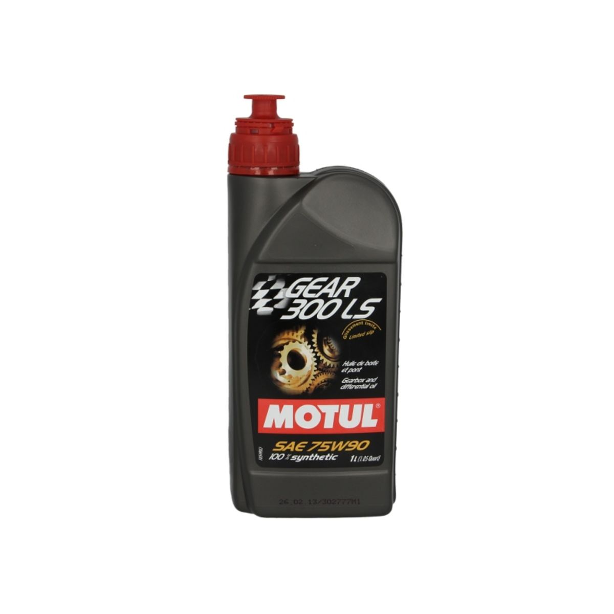 Huile de transmission MOTUL 105778 Gear 300 LS 75W90 GL-5 1L