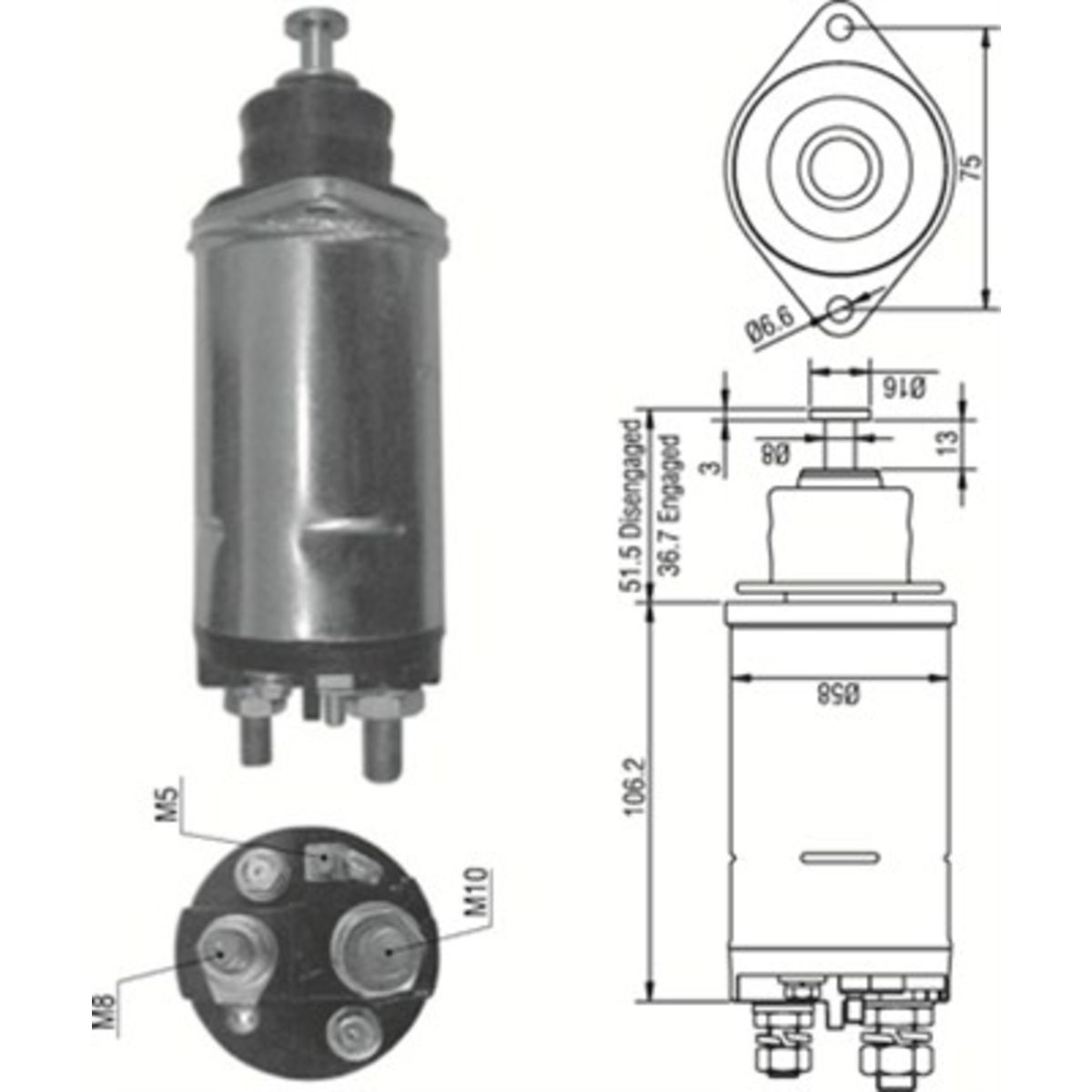 Image of Magneetschakelaar, starter