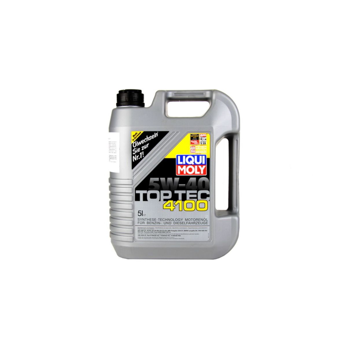 Olej syntetyczny LIQUI MOLY Top Tec 4100 5W40, 5 litrów - Sklep Inter Cars
