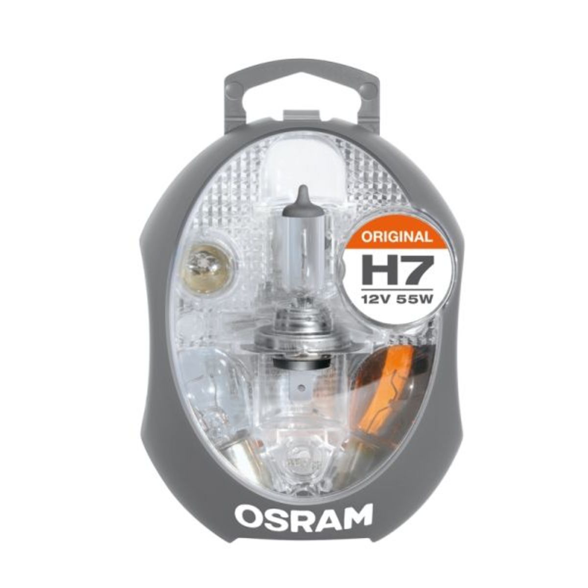 Jeu d'ampoules OSRAM H7 (und P21W PY21W P21/5W R5W W5W 1x15A 1x20A 1x30A)