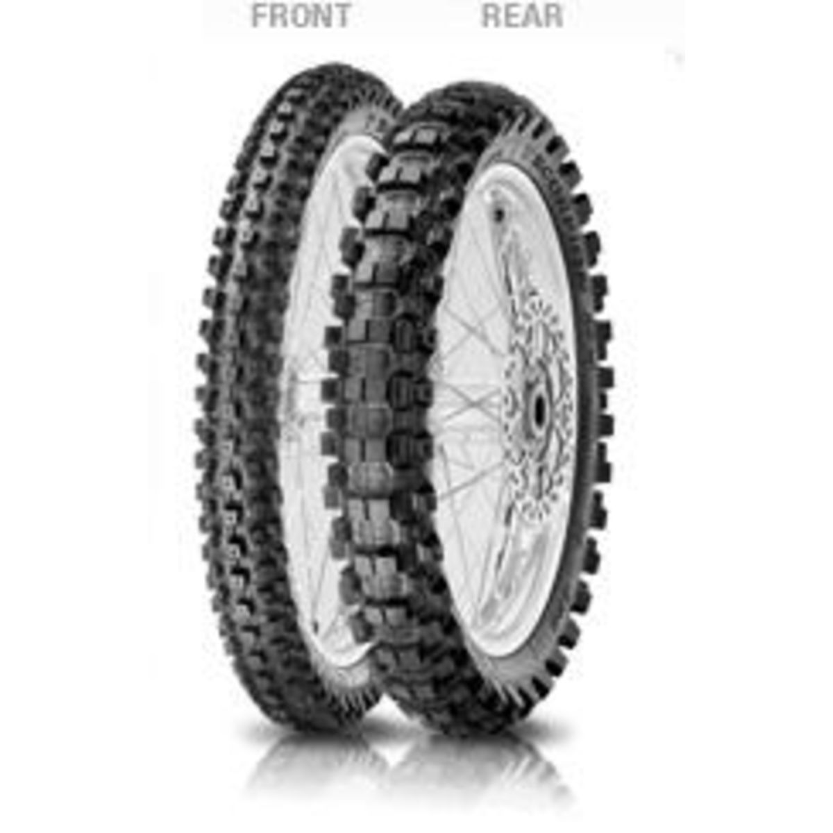 PIRELLI SCORPION MX HARD 100/90-19 TT 57M, Pneu moto Arrière