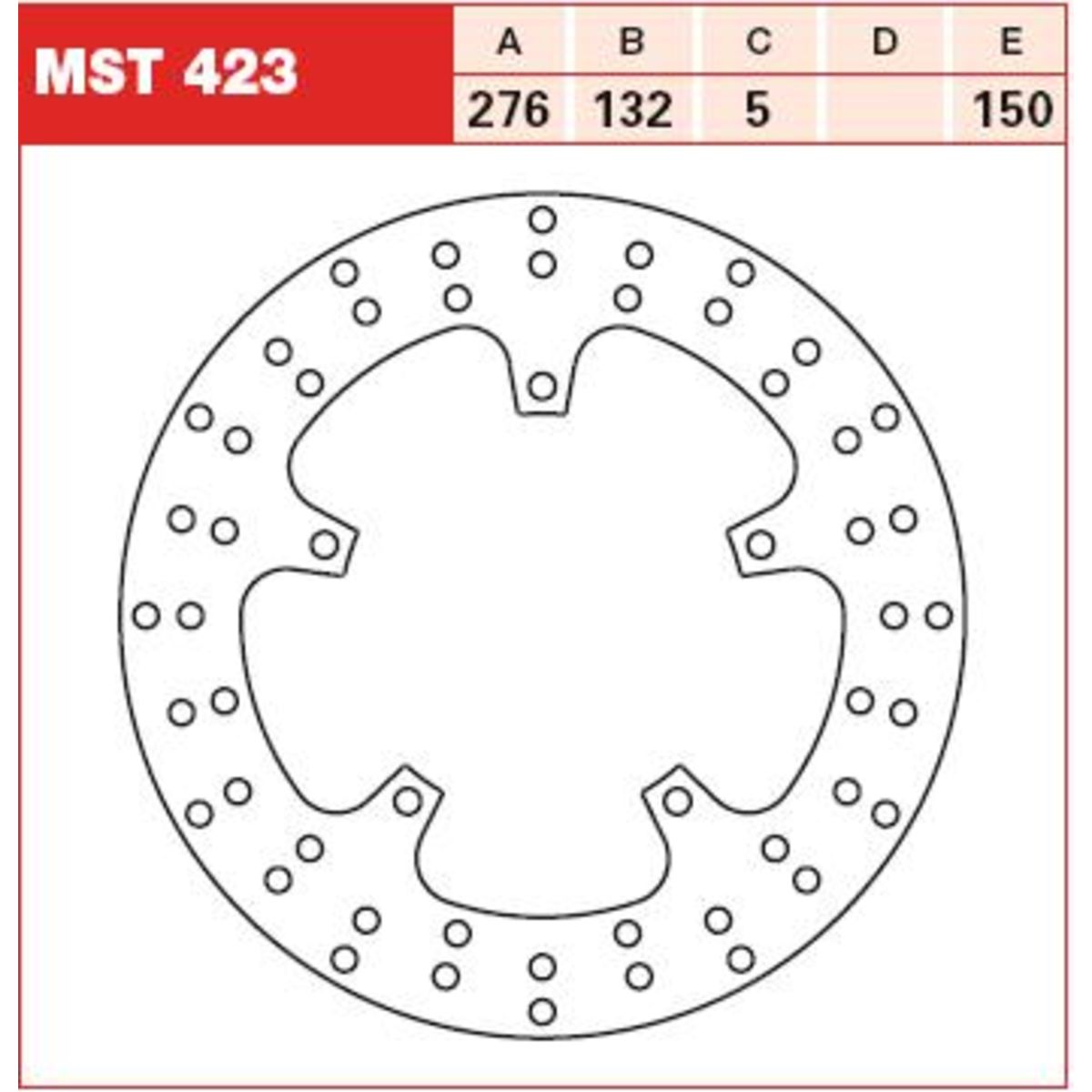 Disque de frein TRW MOTO MST423