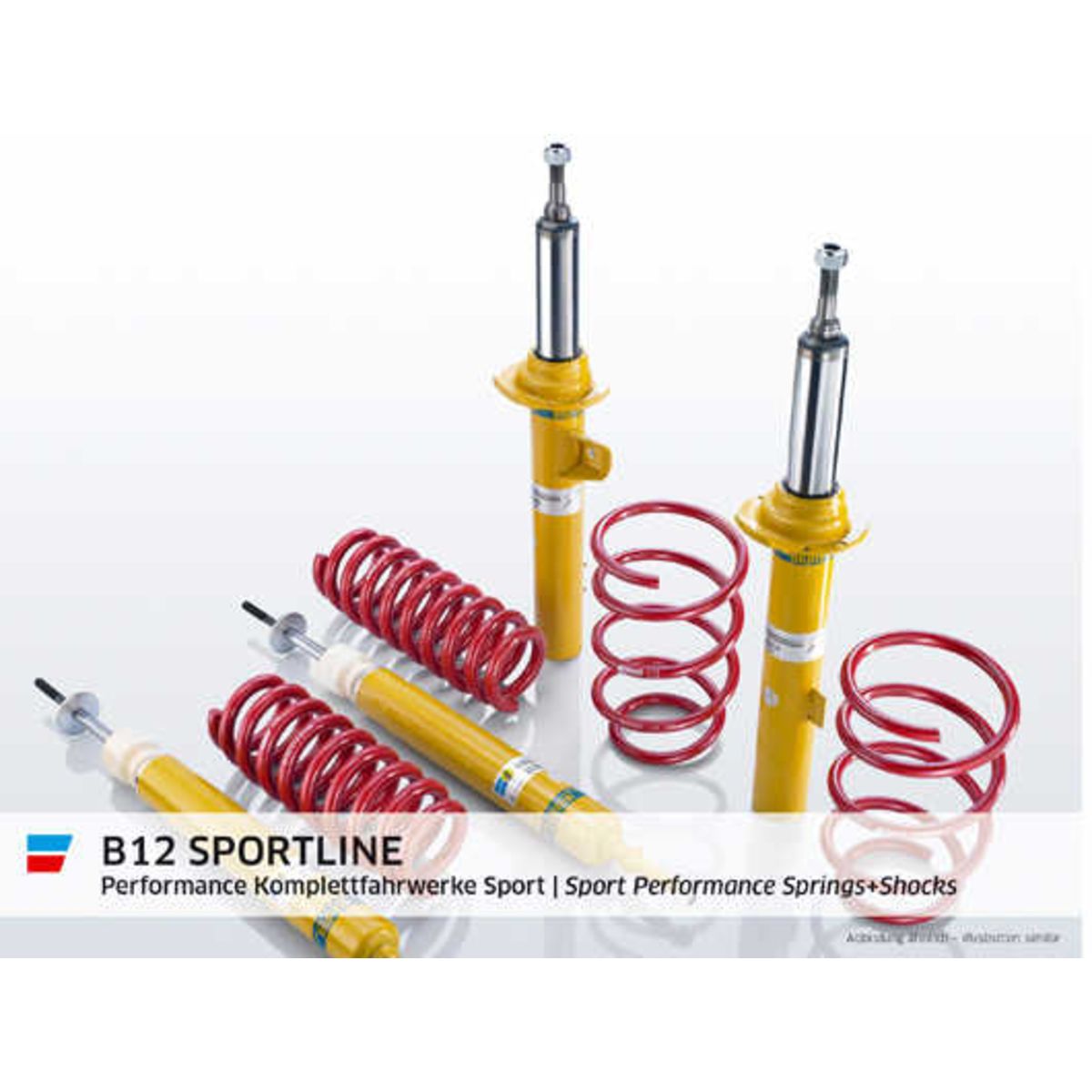 Image of Onderstel, veren / dempers  B12 Sportline