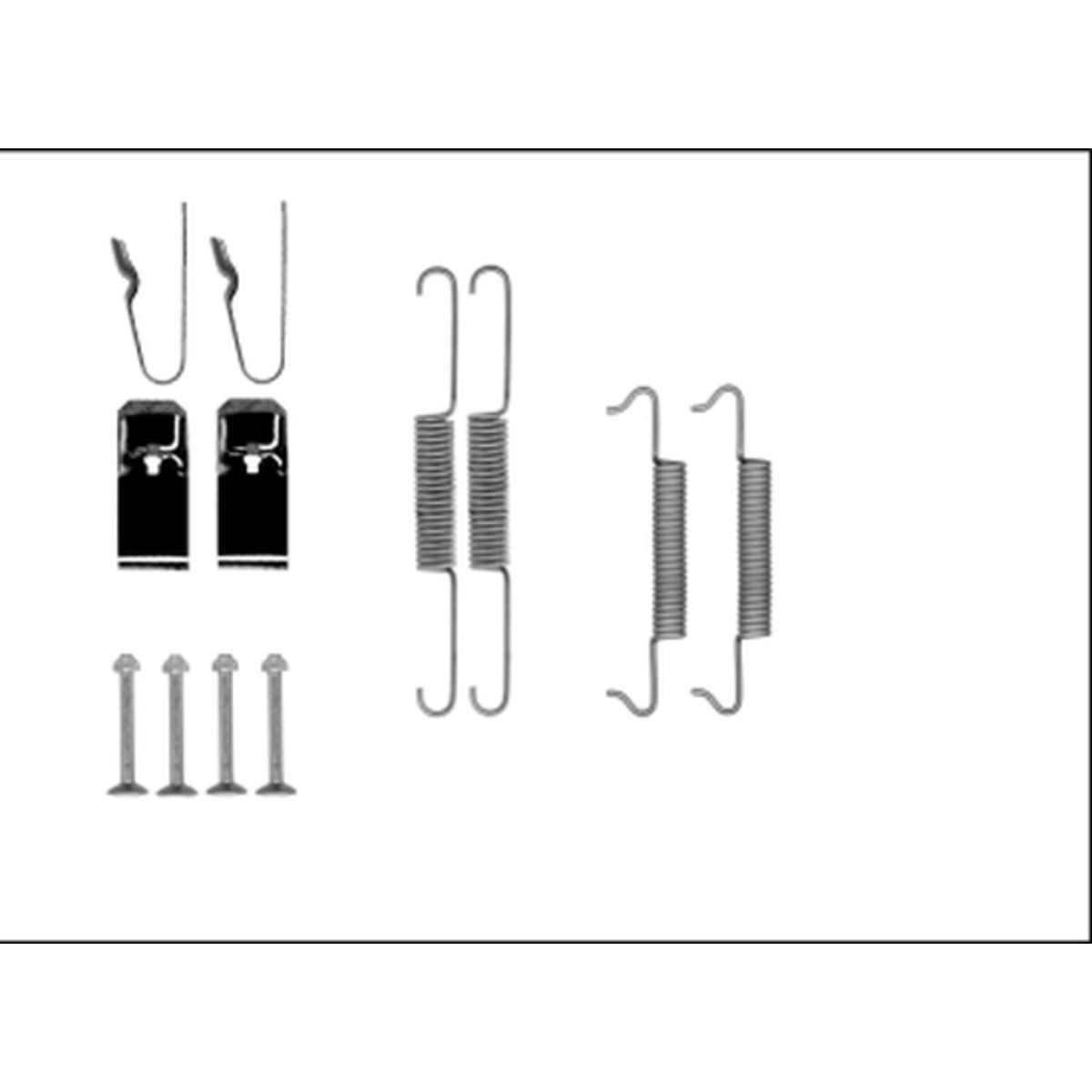 Image of Toebehorenset, parkeerremschoen