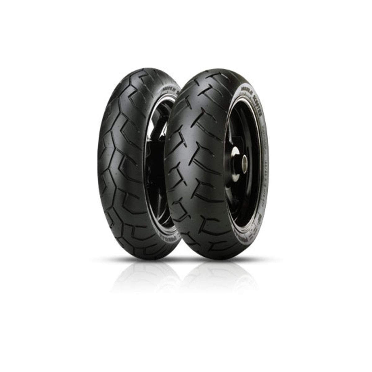 PIRELLI DIABLO SCOOTER (XL) 130/70-12 TL 62P, Pneu scooter Arrière