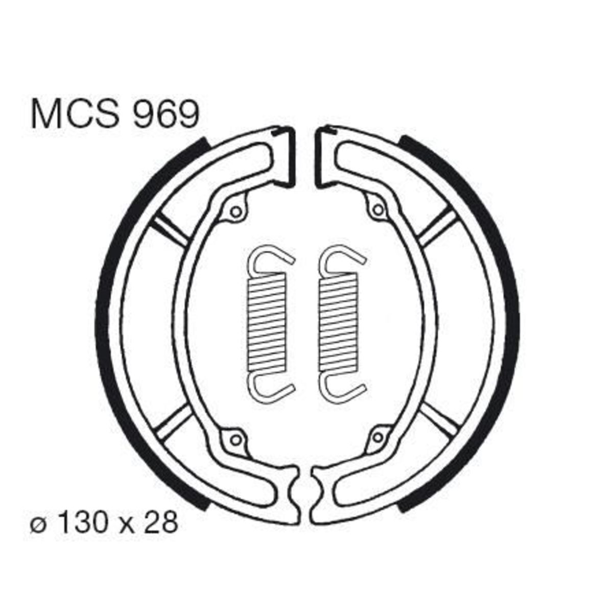 Trw Remschoenset Mcs969