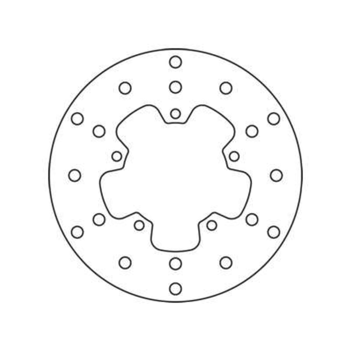 Disque de frein TRW MST255, 1 pièce