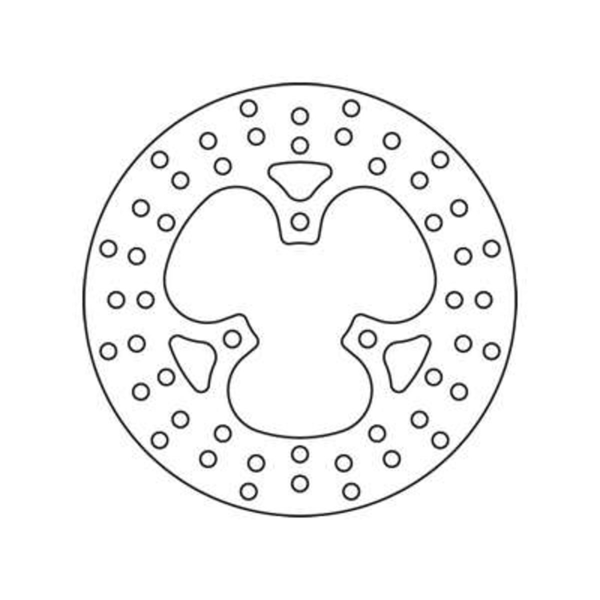 Disque de frein TRW MST404, 1 pièce