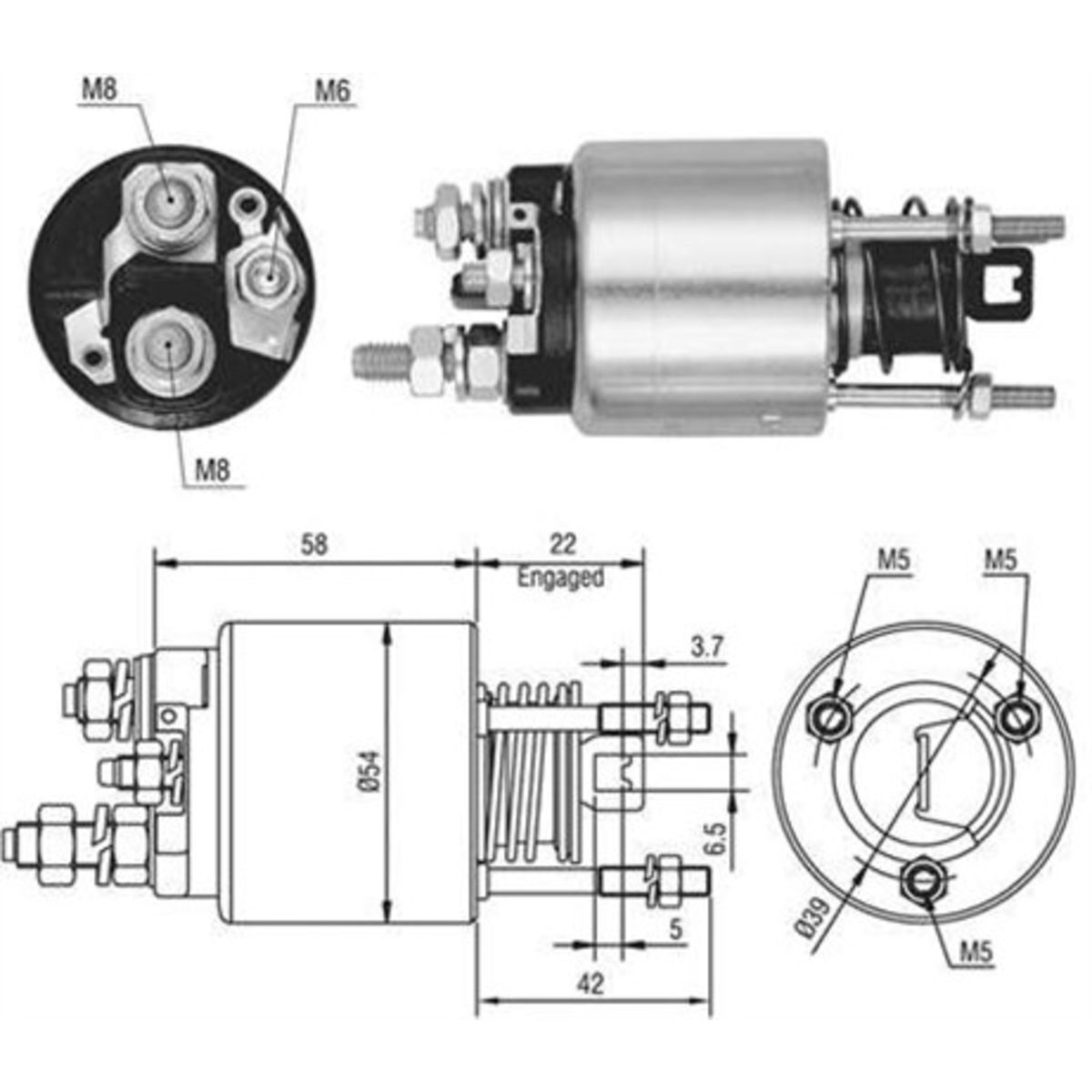 Image of Magneetschakelaar, starter