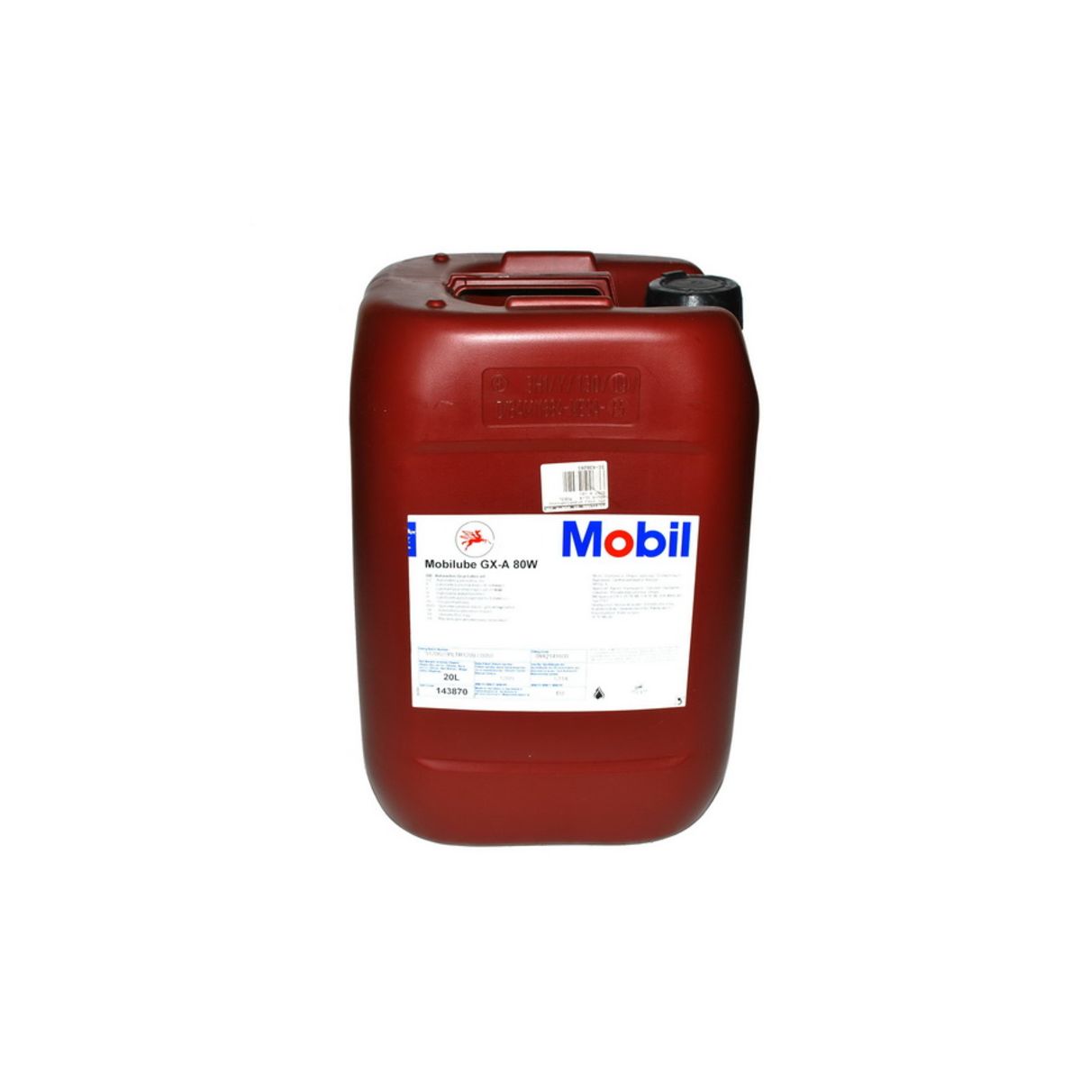 Huile de transmission MOBIL 201520502030 MOBILUBE GX 80W-A 20L
