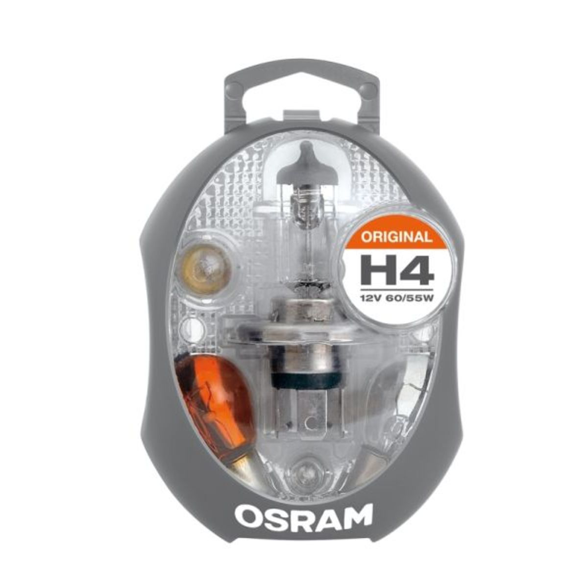 Jeu d'ampoules OSRAM H4 (und P21W PY21W P21/5W R5W W5W 1x15A 1x20A 1x30A)