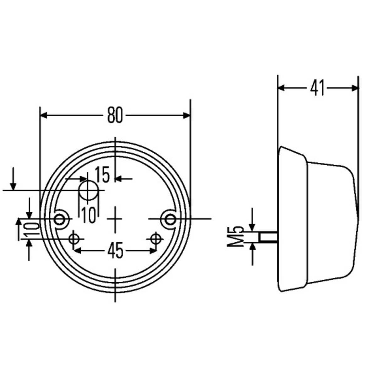 Feu De Position HELLA 2PF 001 259-631 - Avant Droit/gauche - Neuf Avec Références OEM