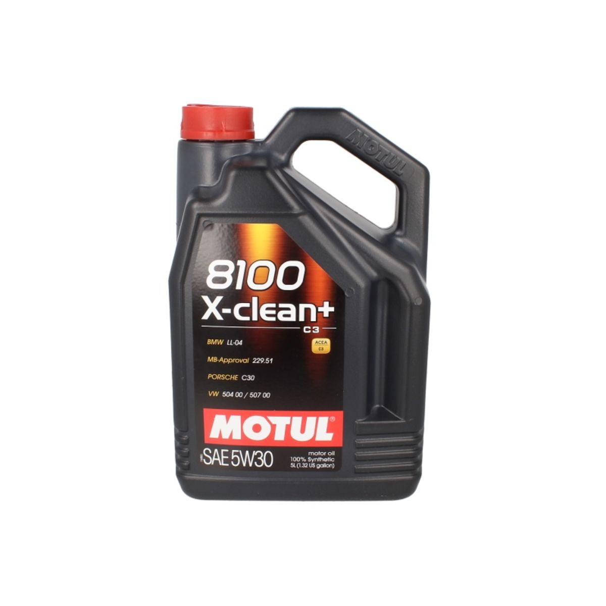 Olej syntetyczny MOTUL 8100 Xclean+ 5W30, 5 litrów