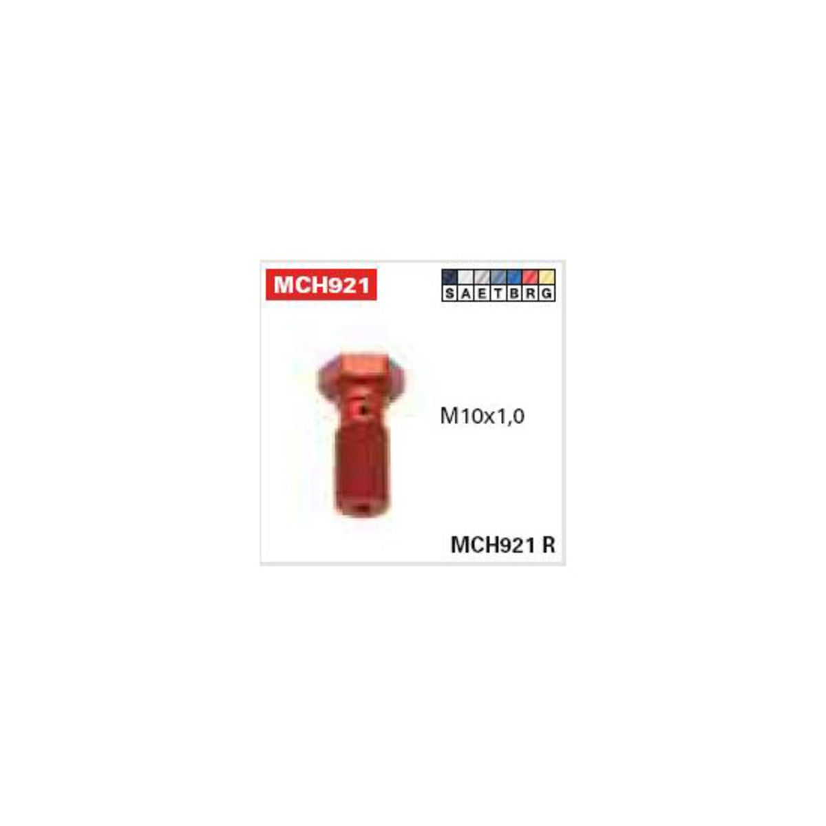 Vis, conduite de frein TRW MCH921A