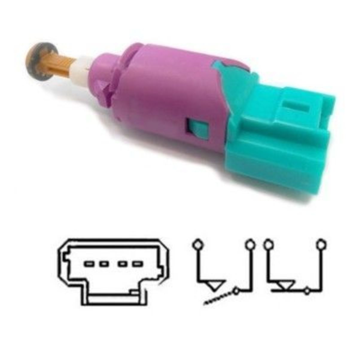 Meat&Doria Interruptor De Luz De Freno Meat & Doria 35090