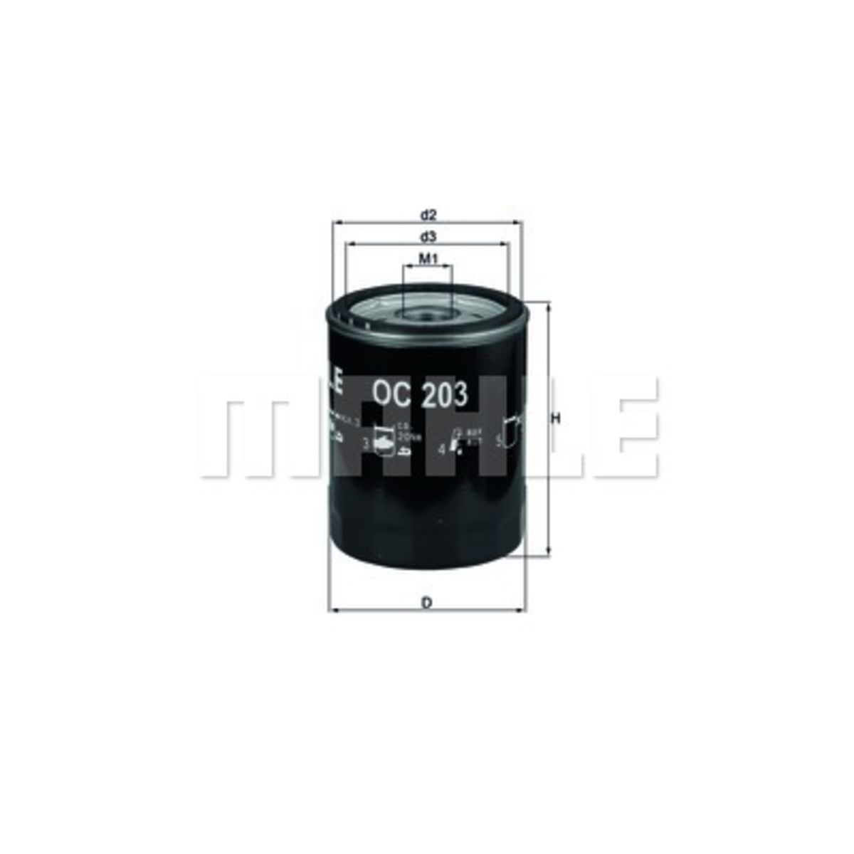 Image of Oliefilter