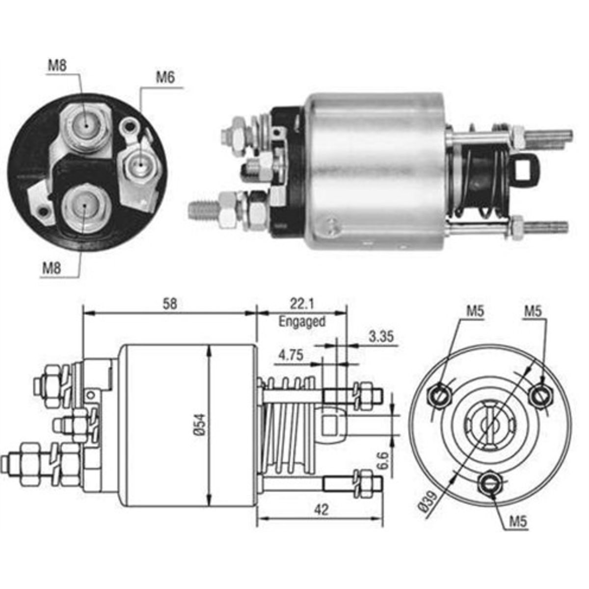 Image of Magneetschakelaar, starter
