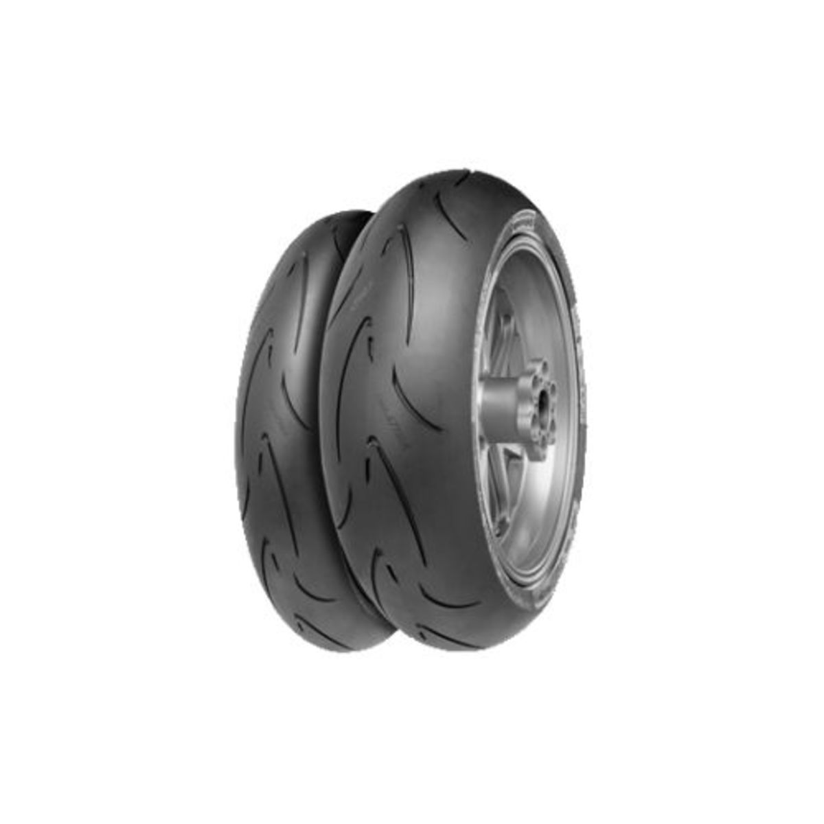 CONTINENTAL ContiRaceAttack Comp. Soft 120/70ZR17 TL 58W, Pneu moto Avant