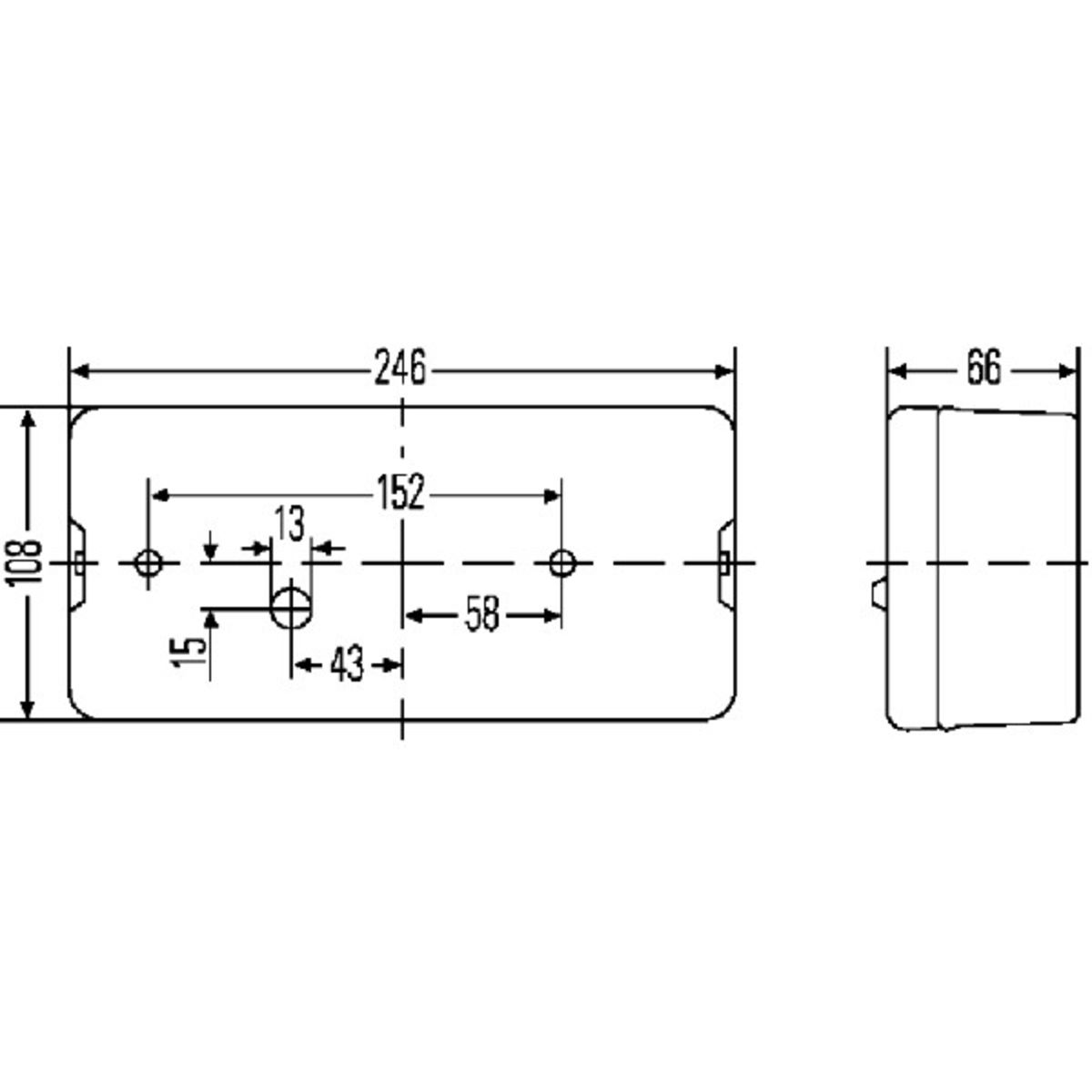Image of Achterlicht   links