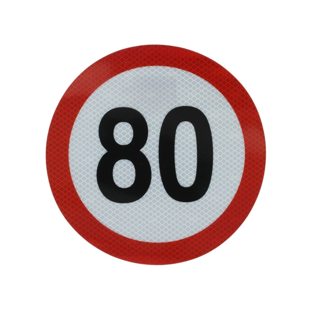 Image of Snelheidssticker 80 km/h