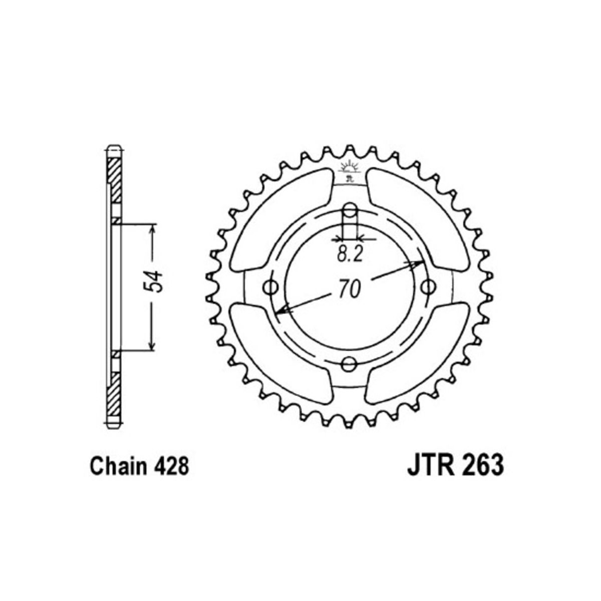 Pignone posteriore JTR 263,36