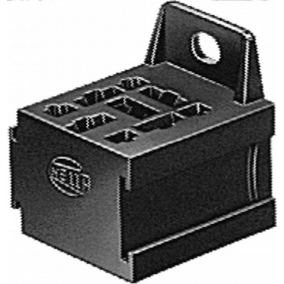 HELLA 8JA 003 526-001 - Zoccolo Relè 9 Poli, Con Manicotto A Spina Piatta - Foto 2