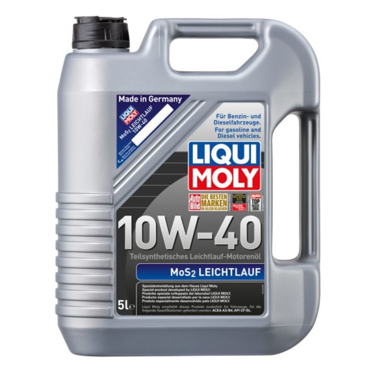 Huile moteur LIQUI MOLY P000207 Leichtlauf 10W40 5L