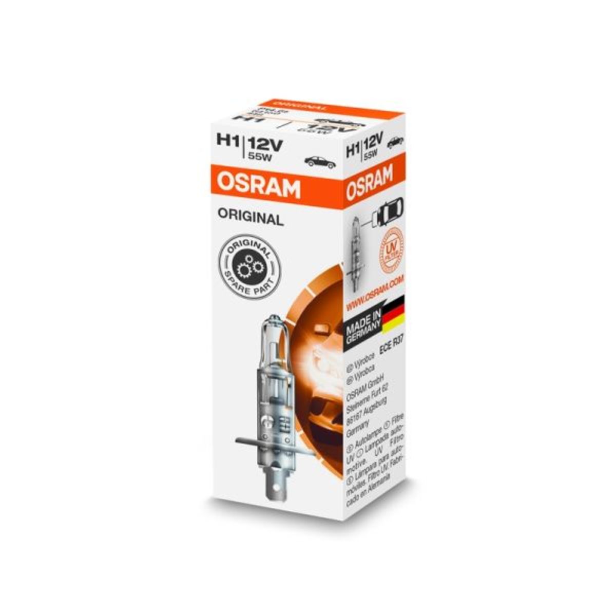 Lamp Halogeen  H1 Standard 12V, 55W