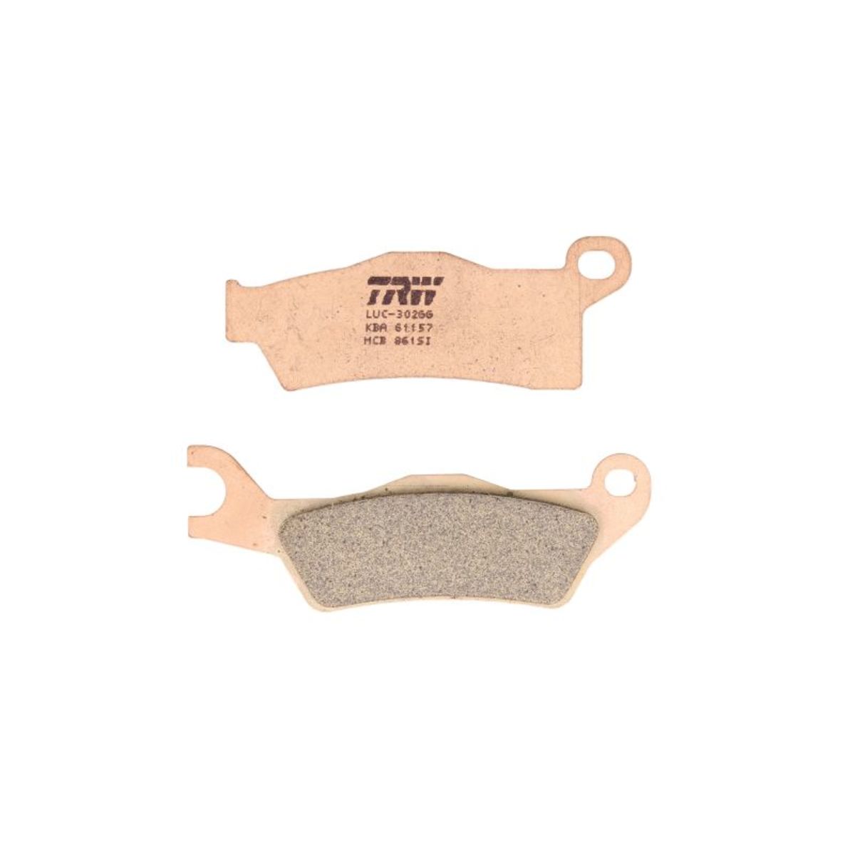 Trw Set Di Pastiglie Freno Mcb861si