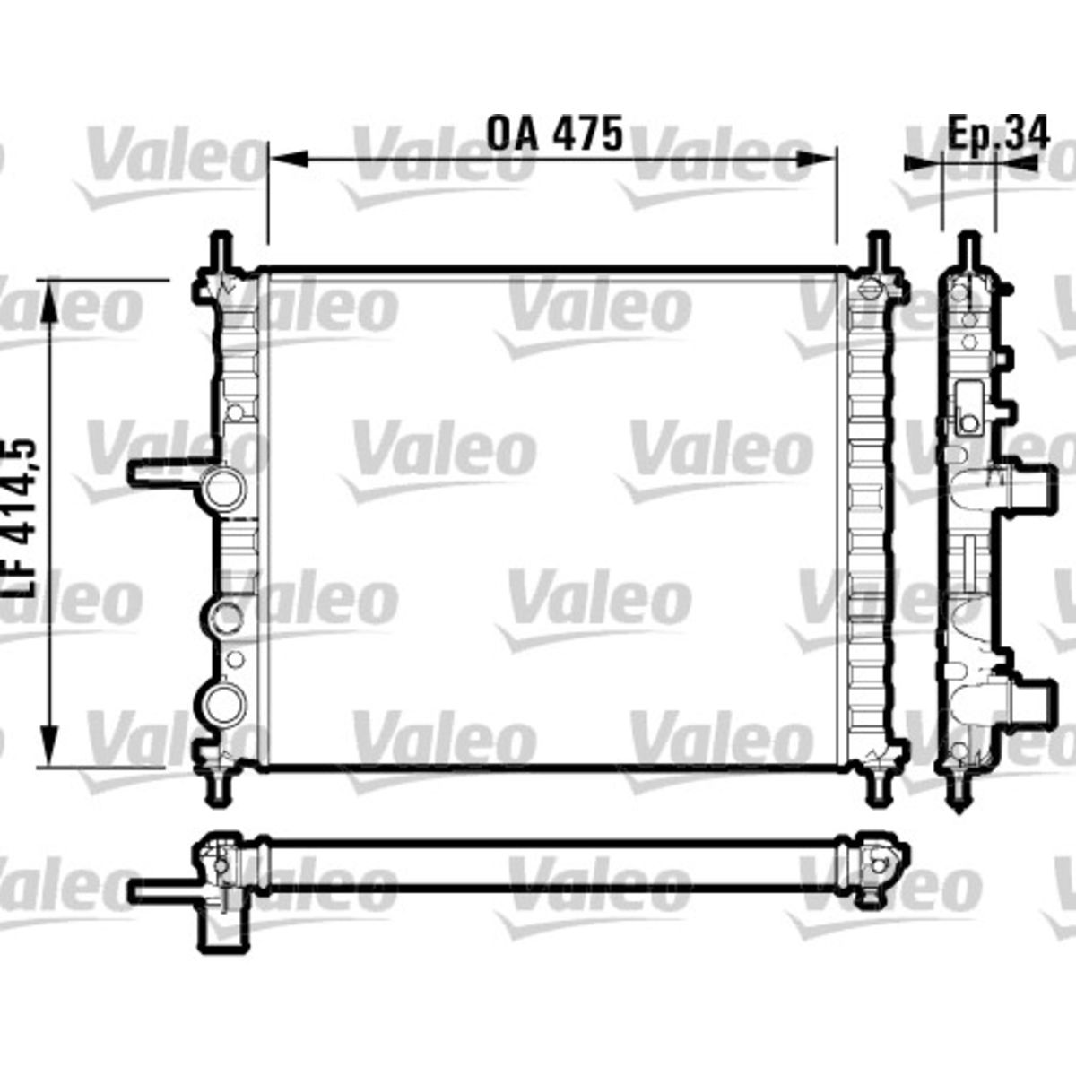 Image of Radiator, motorkoeling