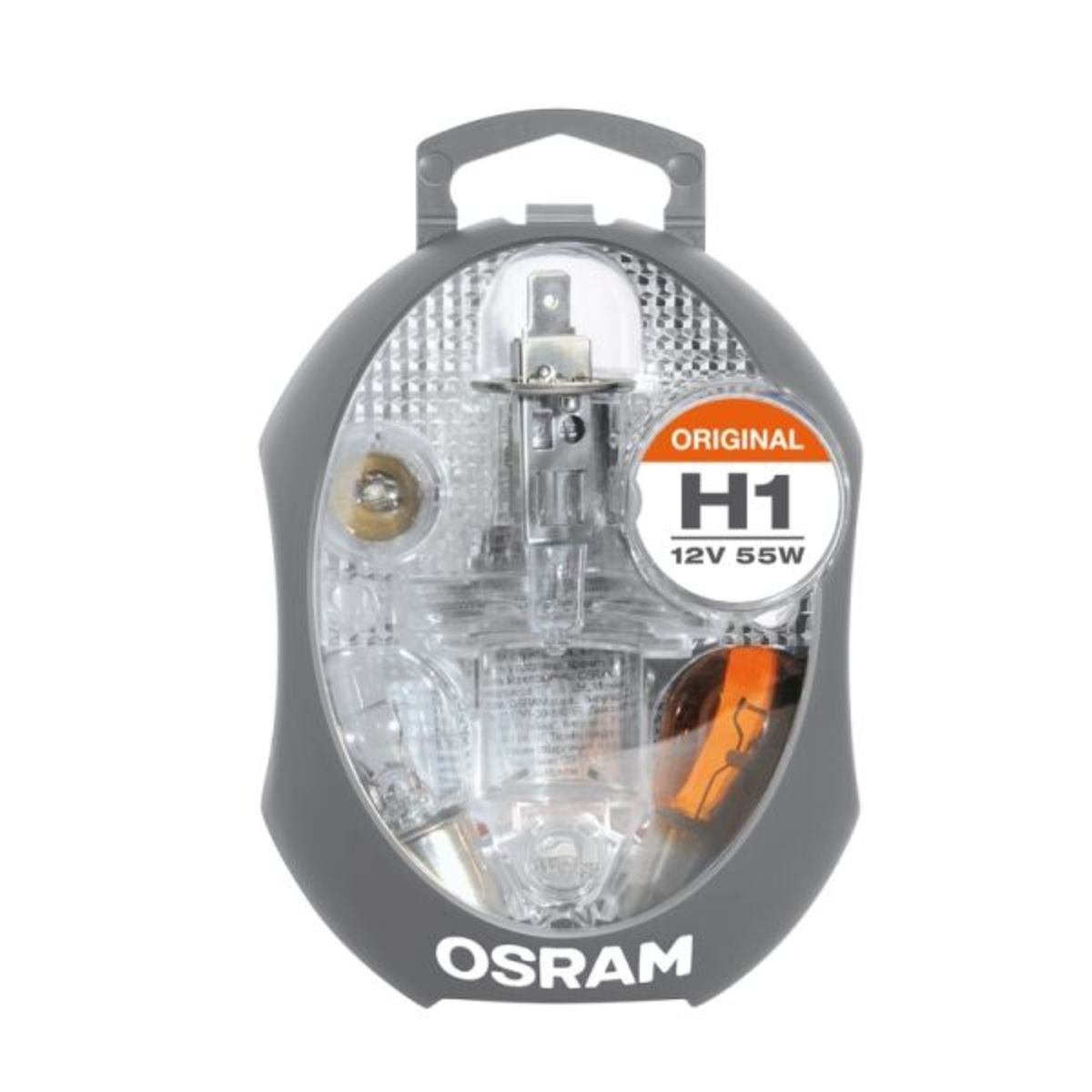 Jeu d'ampoules OSRAM H1 (und P21W PY21W P21/5W R5W W5W 1x15A 1x20A 1x30A)