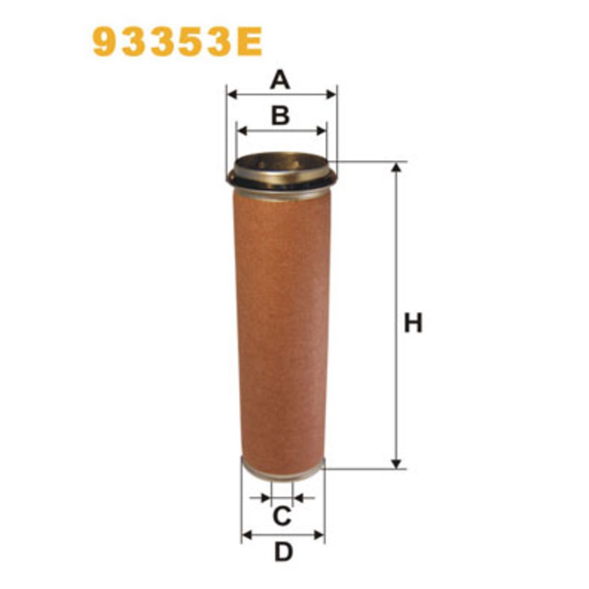 Image of Secundair luchtfilter  FILTERS