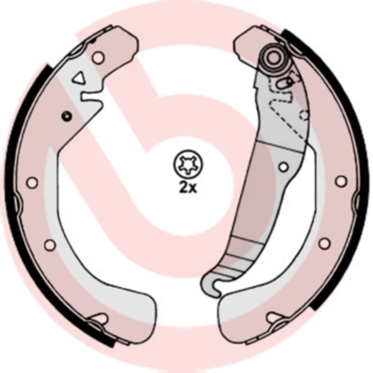 Brembo Bremsbackensatz S 59 517