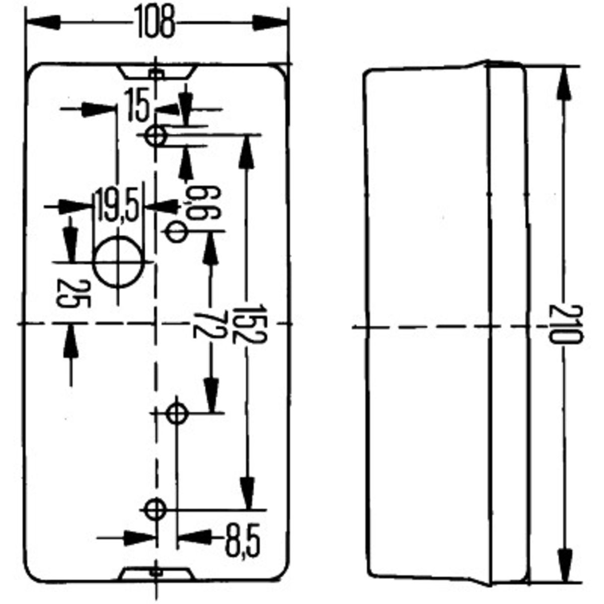 Image of Achterlicht   links