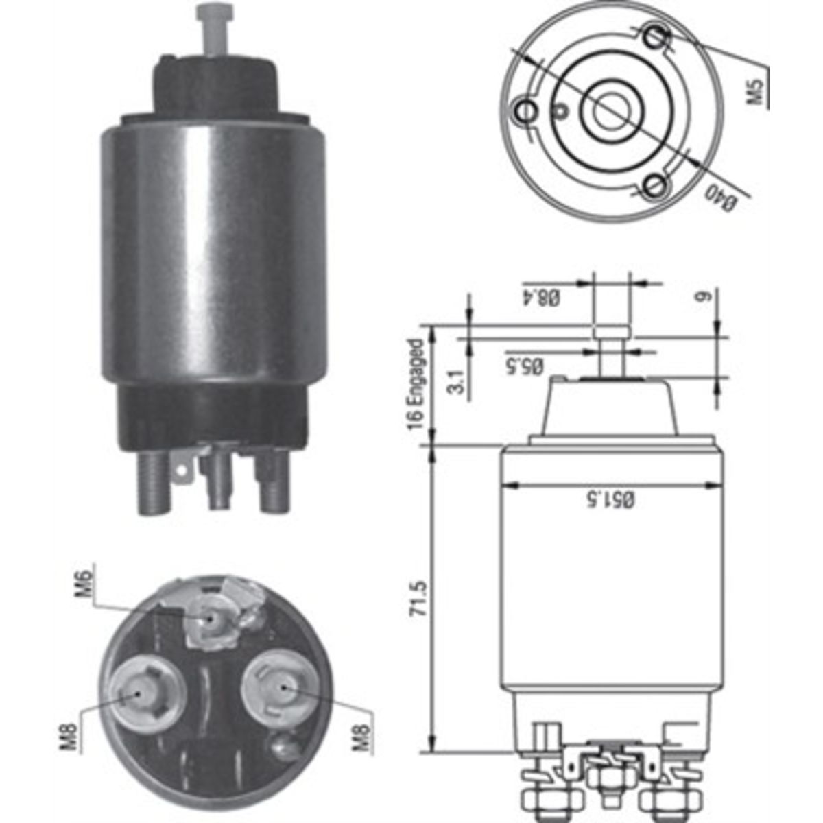 Image of Magneetschakelaar, starter