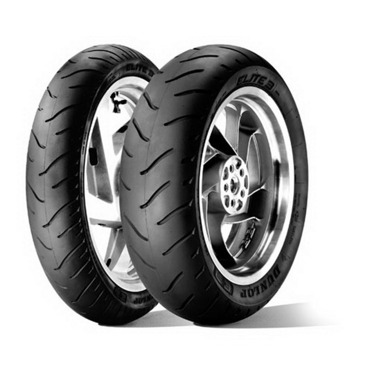 DUNLOP ELITE 3 130/90B16 TL/TT 73H, Pneu moto Avant