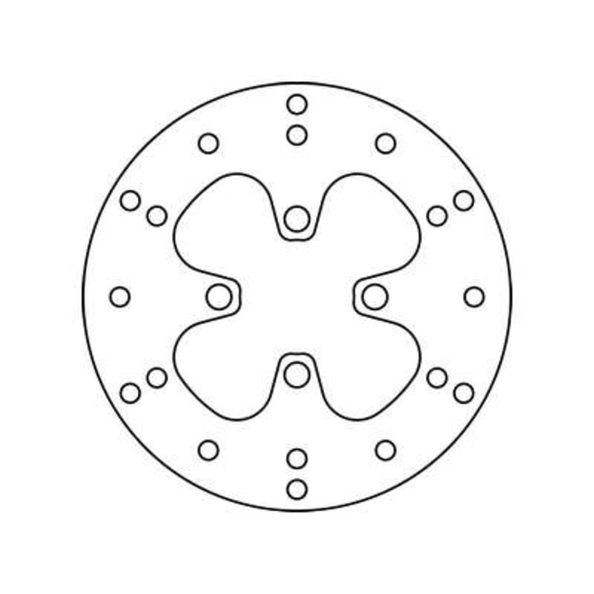 Bremsscheibe TRW MST257, 1 Stück
