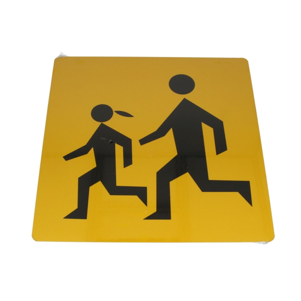 Image of Bord: Voorzichtig Kinderen (1 stuk, achter, reflecterend)  T029