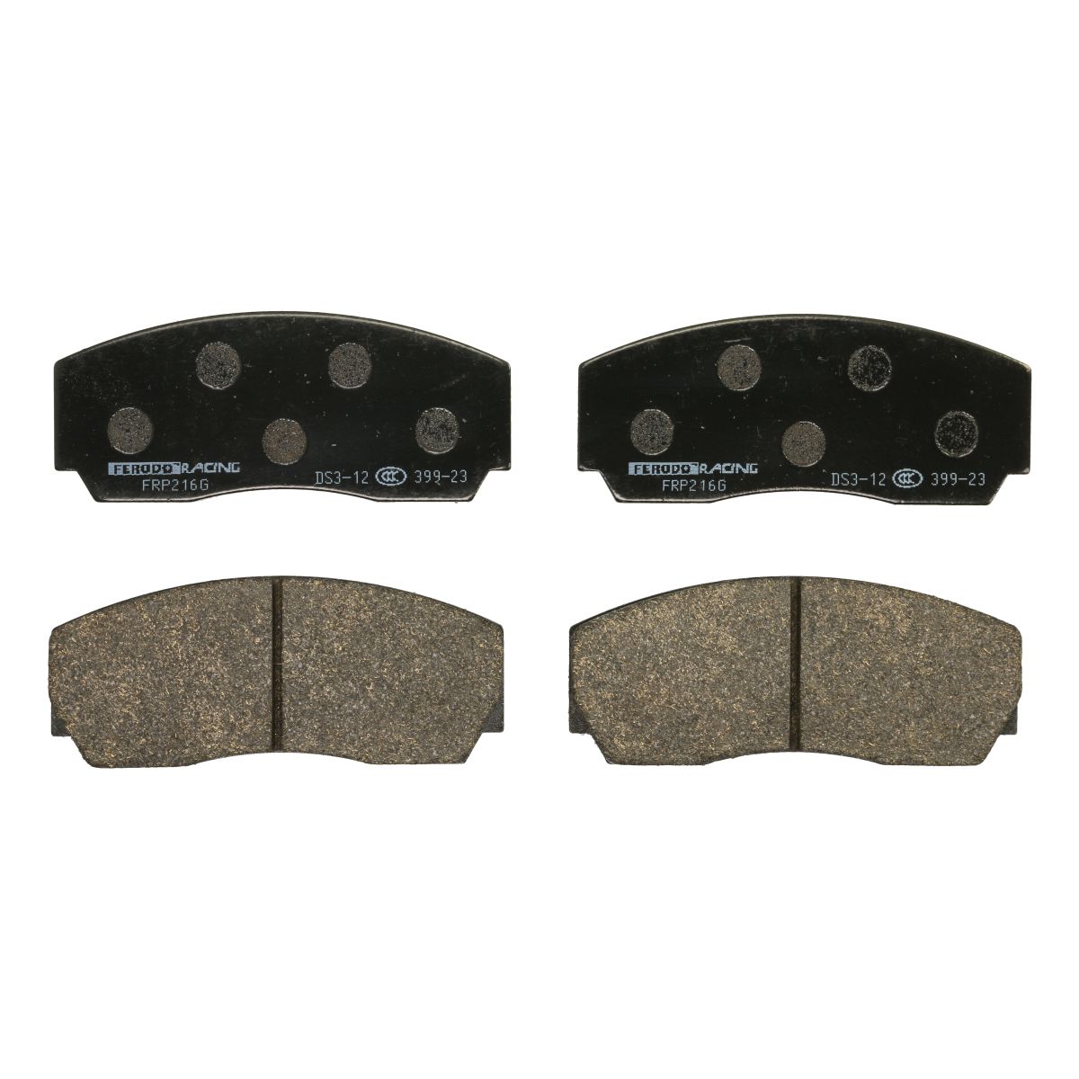 Jeu de plaquettes de frein FERODO FRP216G