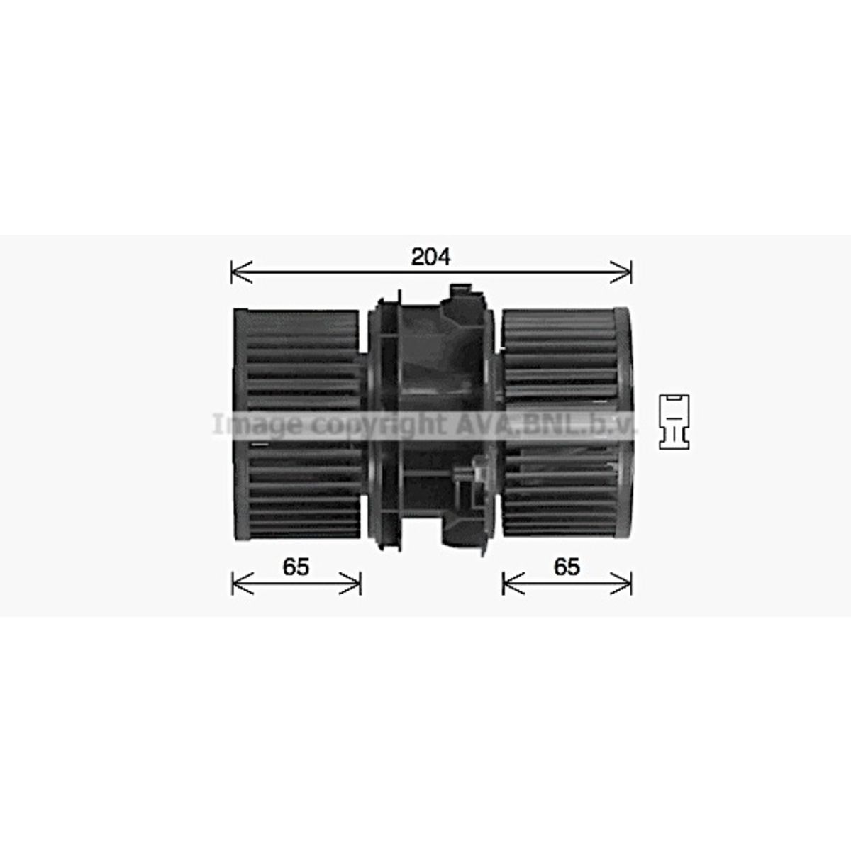 Image of Elektromotor, interieurventilator