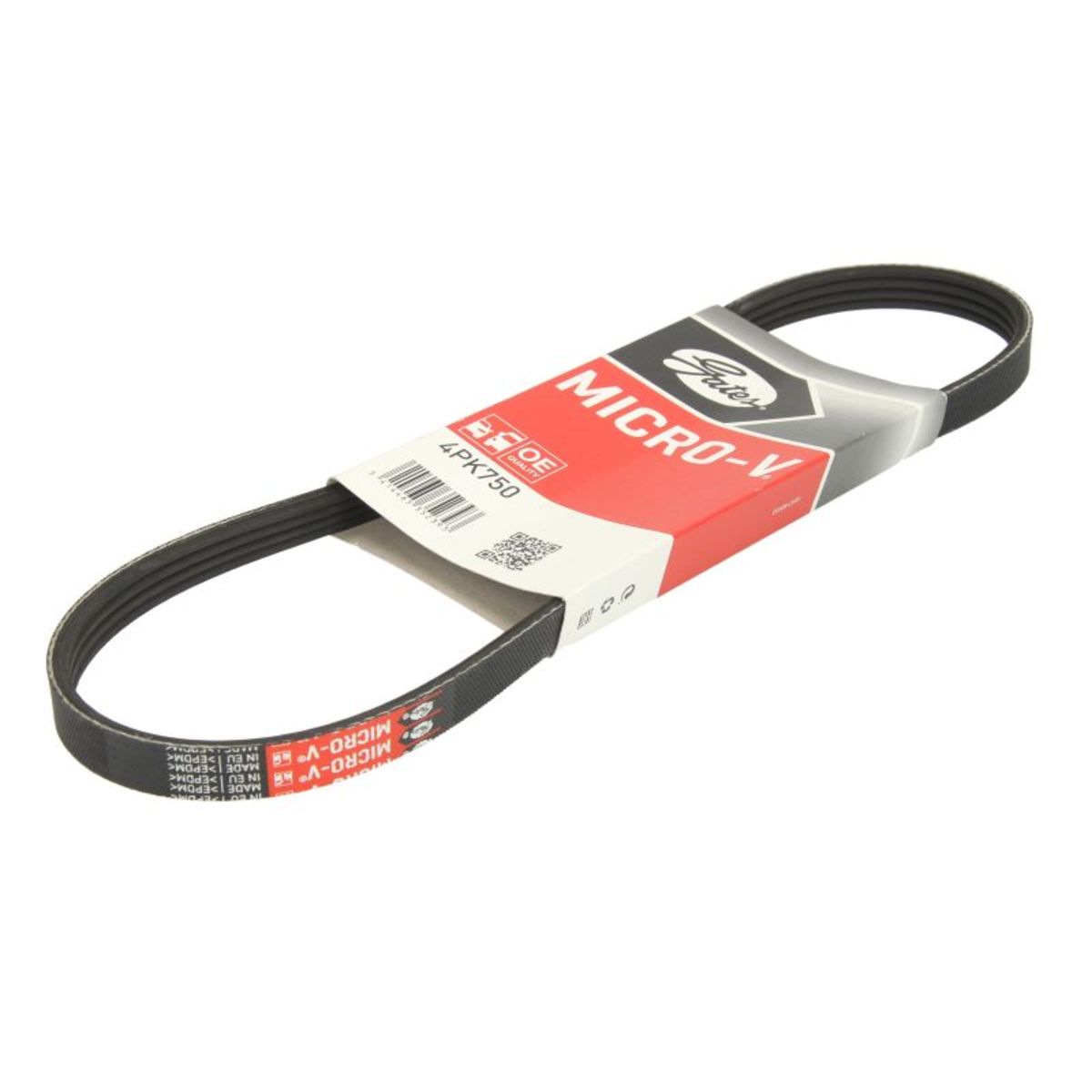 Nero Cinghia Poly-V Gates 4Pk750