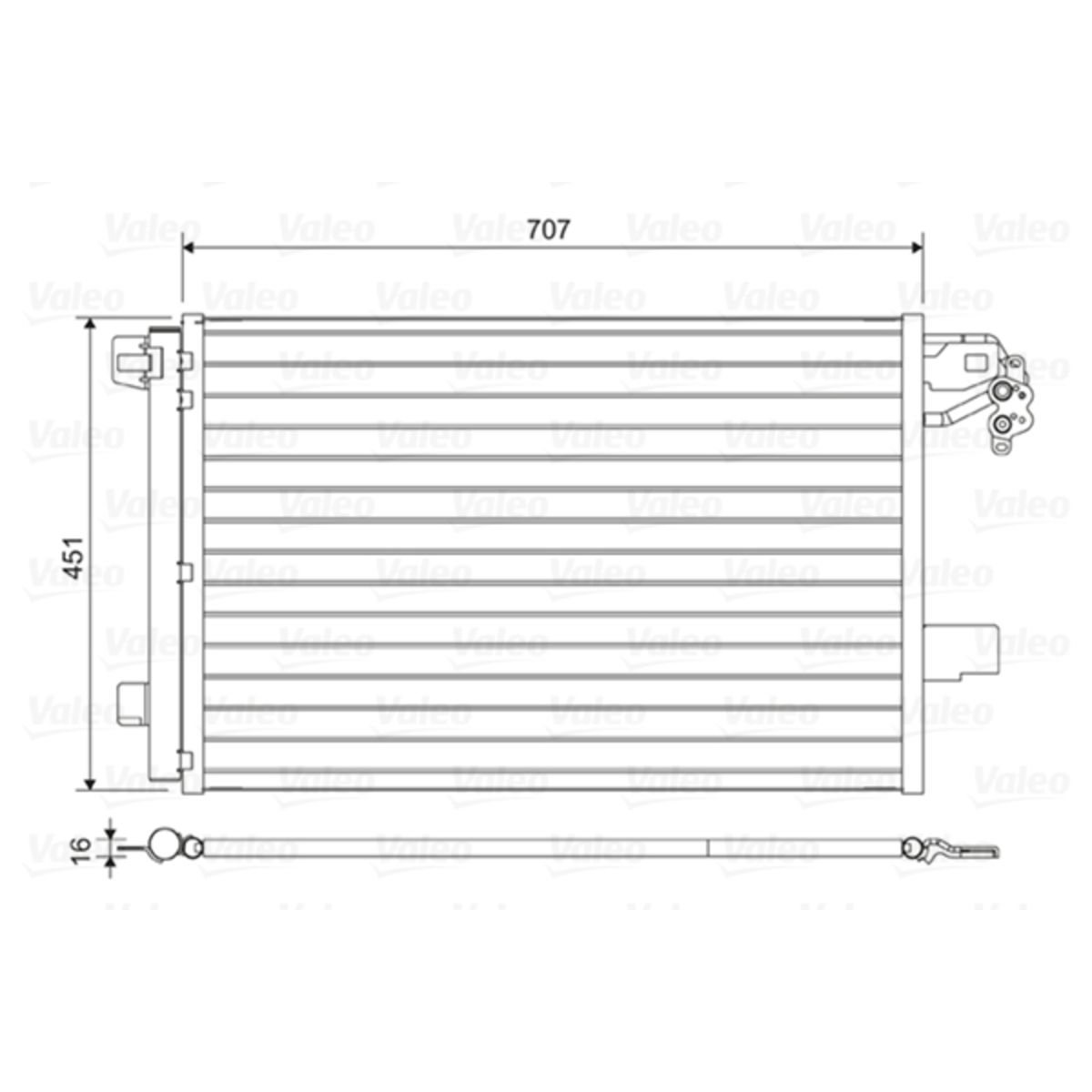 Image of Condensator, airconditioning