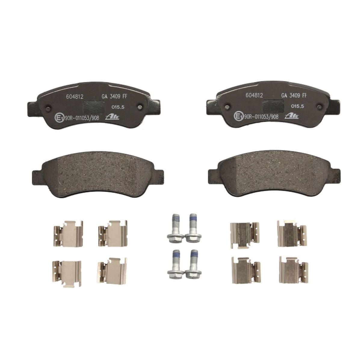 Bremsbelagsatz ATE 13.0460-4812.2, Hinten