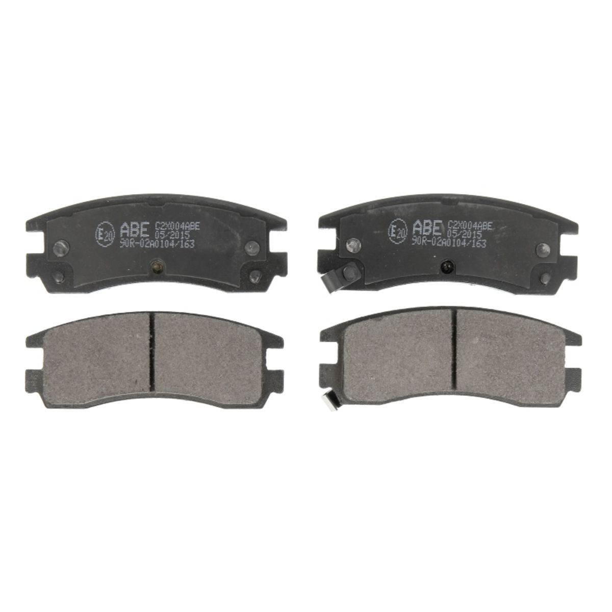 Image of Remblokset  C2X004, achter