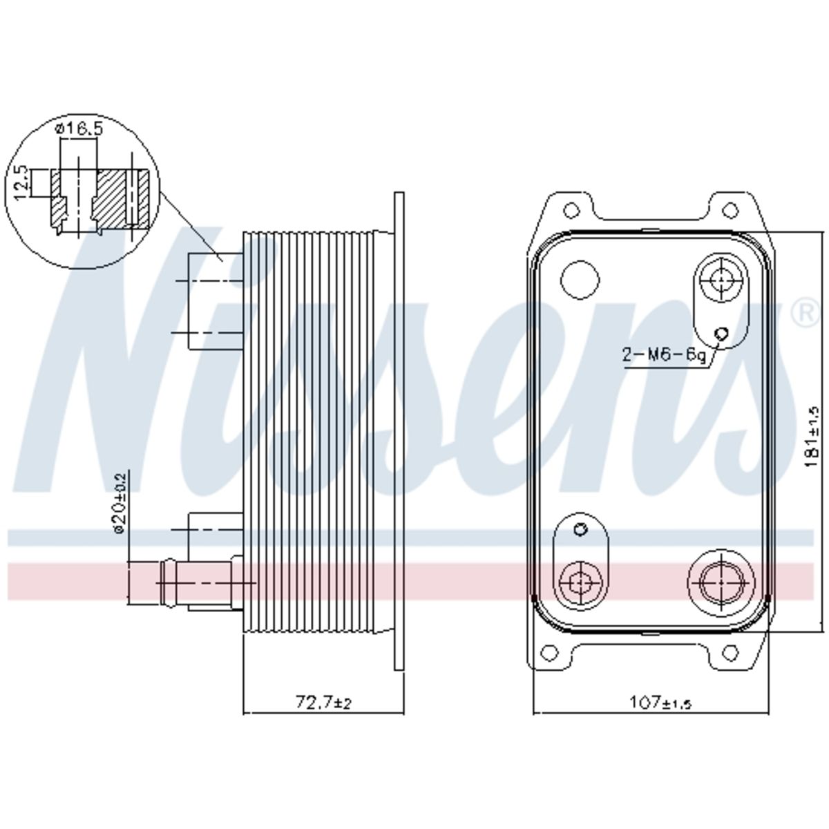 Image of Olie radiator, automatische versnellingsbak