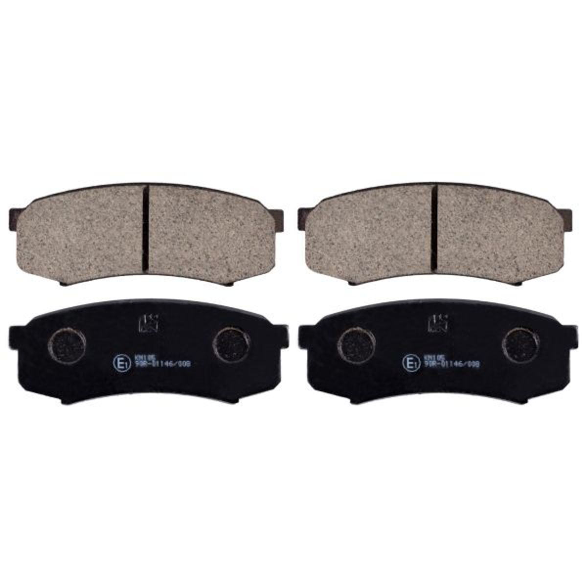 Blue Print Bremsbelagsatz Adt34280, Hinten