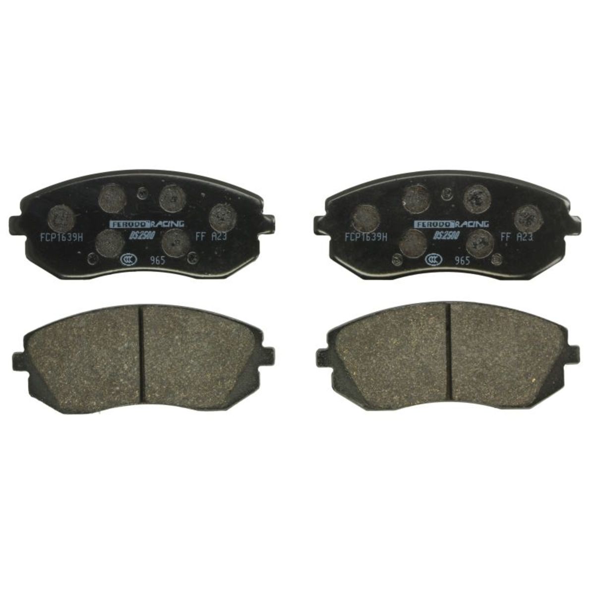 Plaquettes de frein sport non homologuées FERODO FCP1639H
