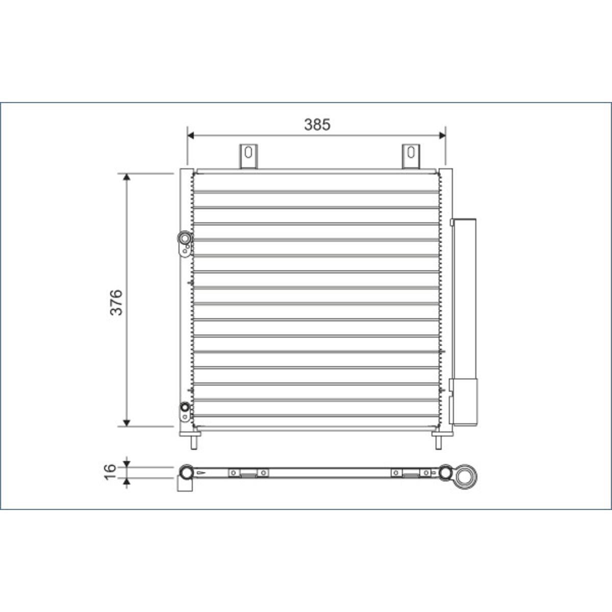 Image of Condensator, airconditioning