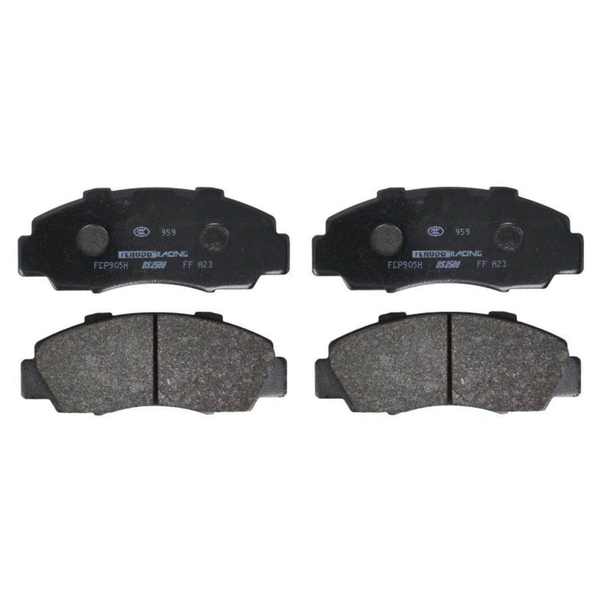 Plaquettes de frein sport non homologuées FERODO FCP905H
